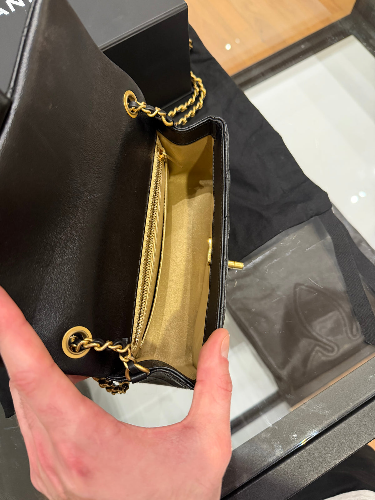 Chanel Pearl Crush Rectangular Mini Flap Bag