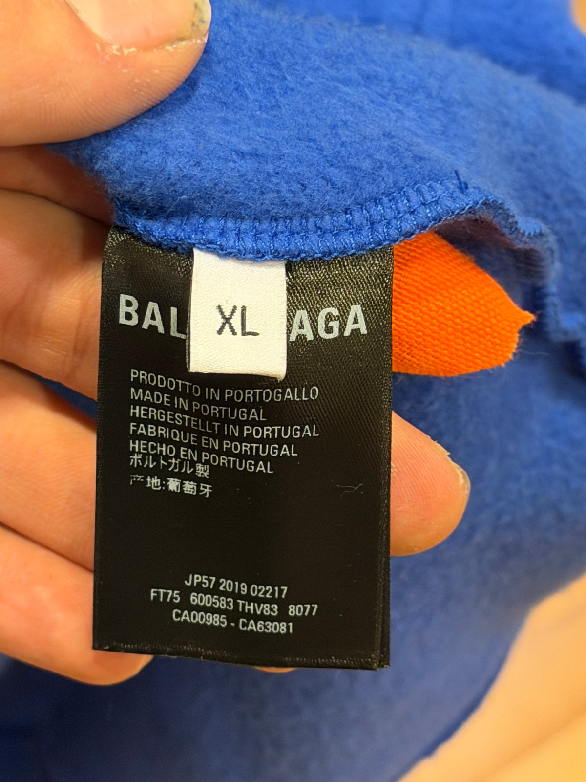 Balenciaga World Food Programme Hoodie - Blue