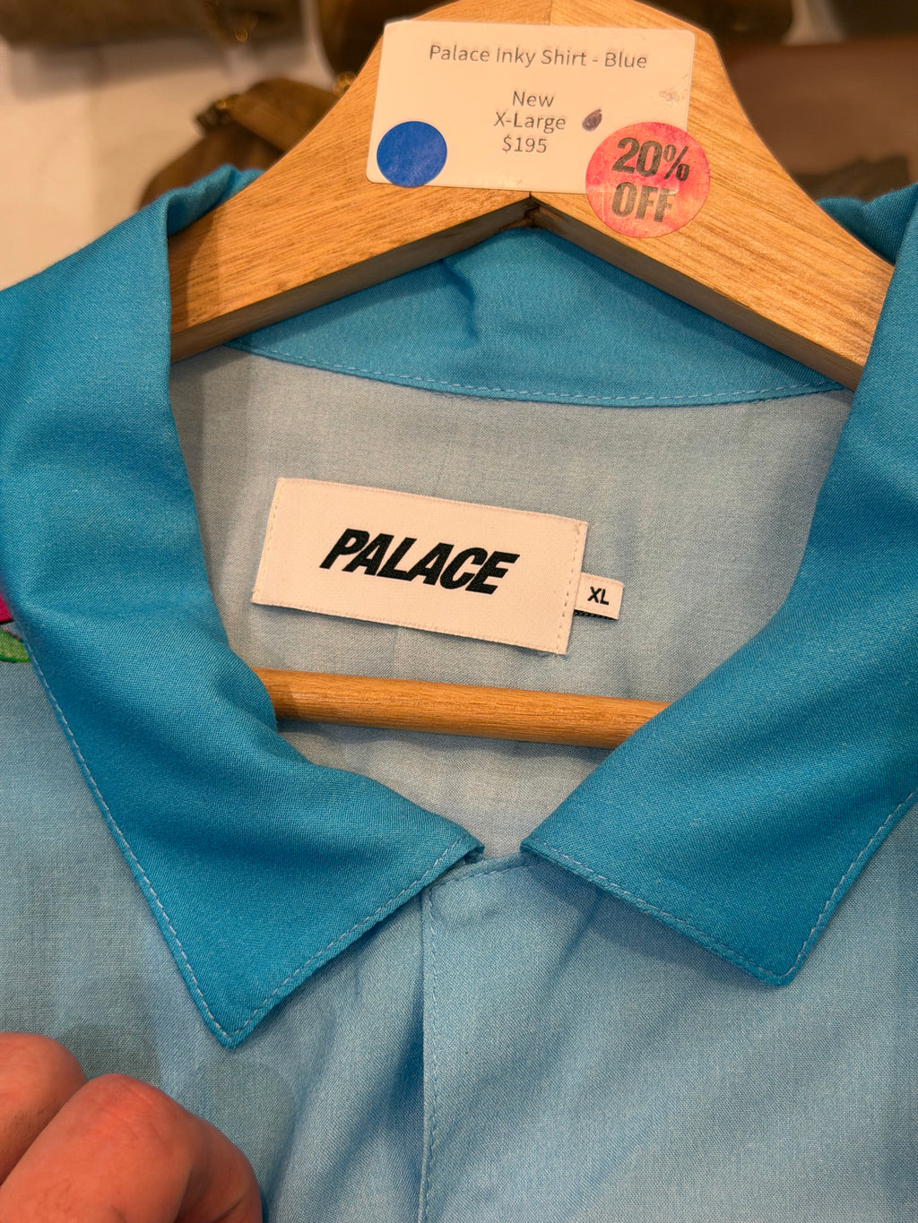 Palace Inky Shirt - Blue