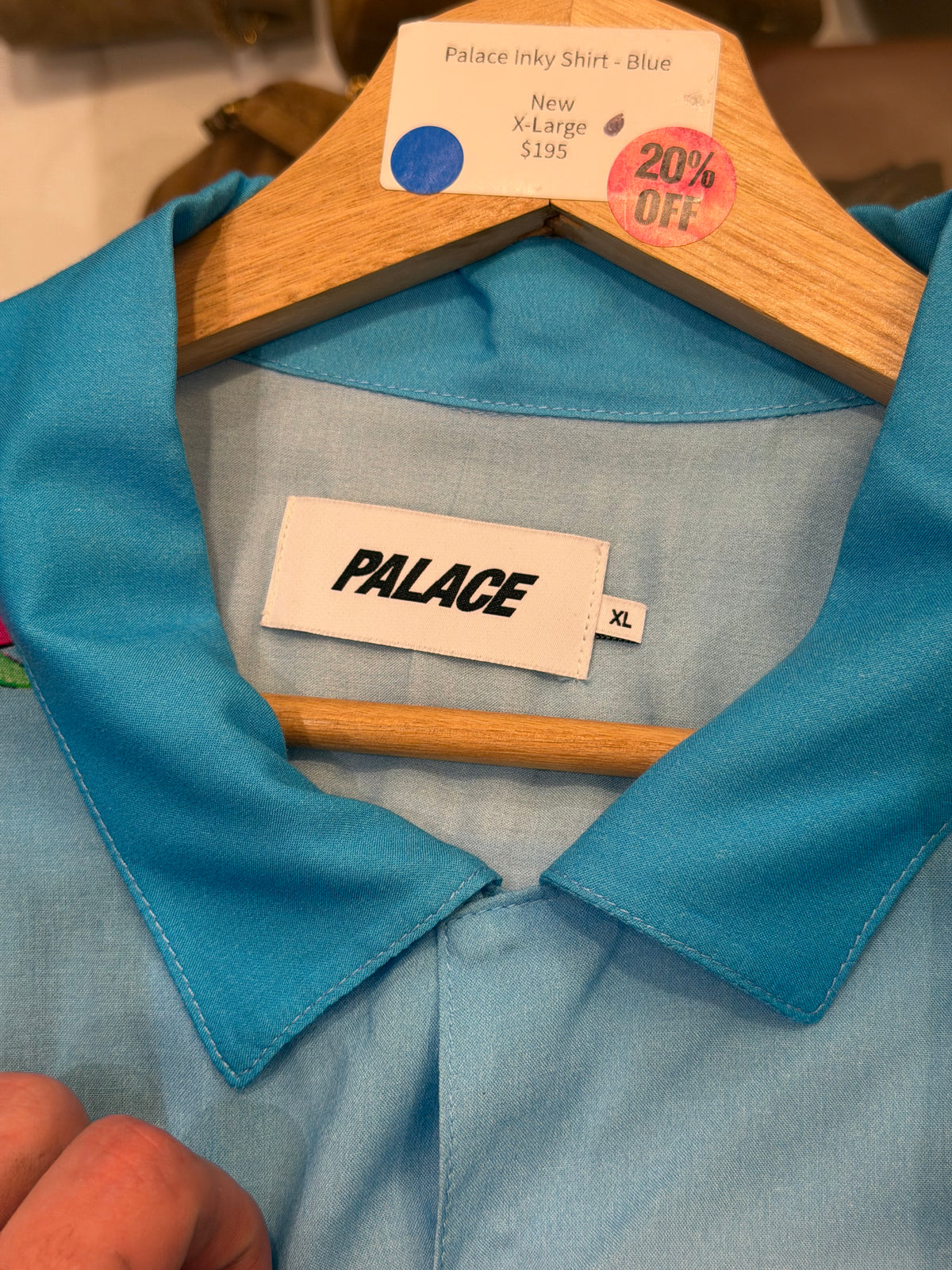 Palace Inky Shirt - Blue