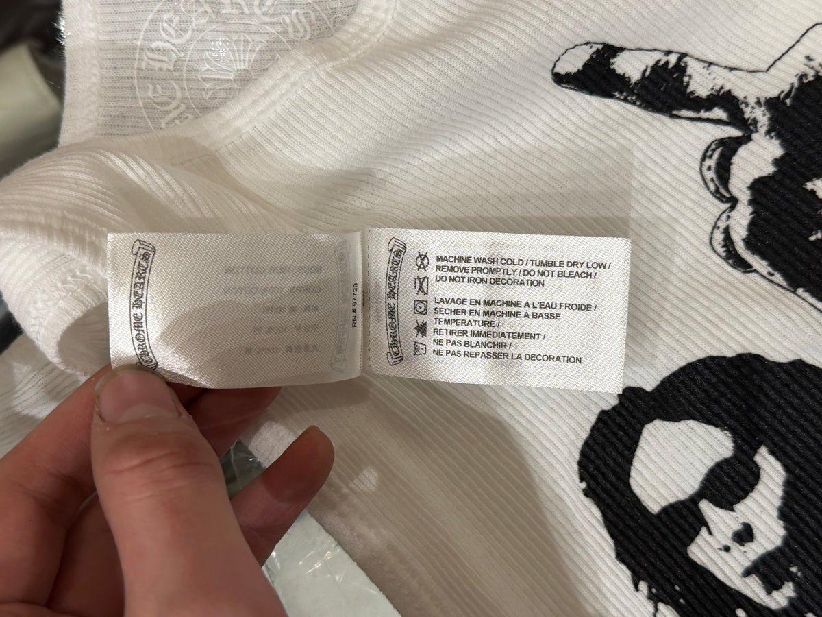 Chrome Hearts Richard Stark Middle Finger Tank Top