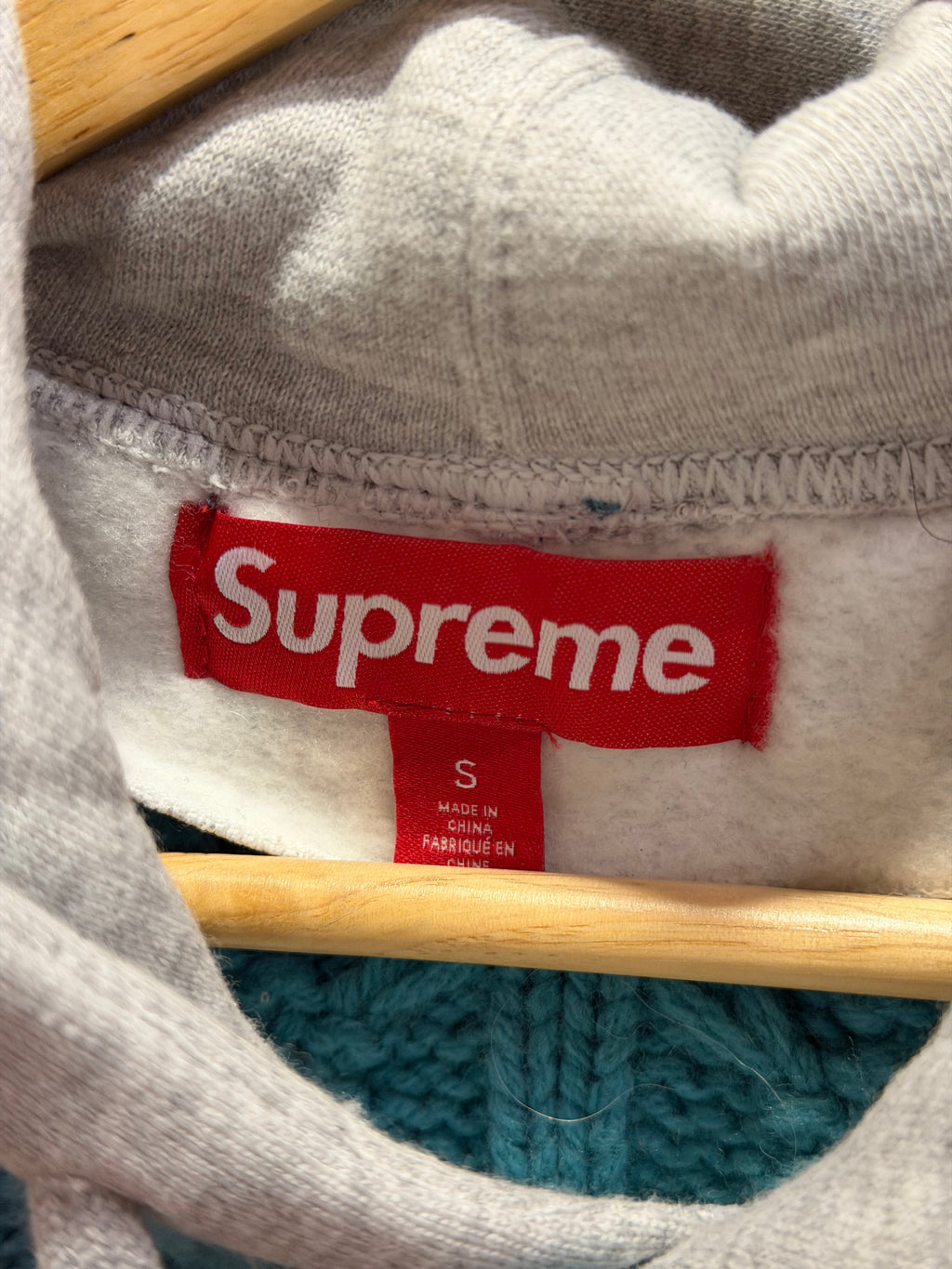 Supreme Cable Knit Hoodie