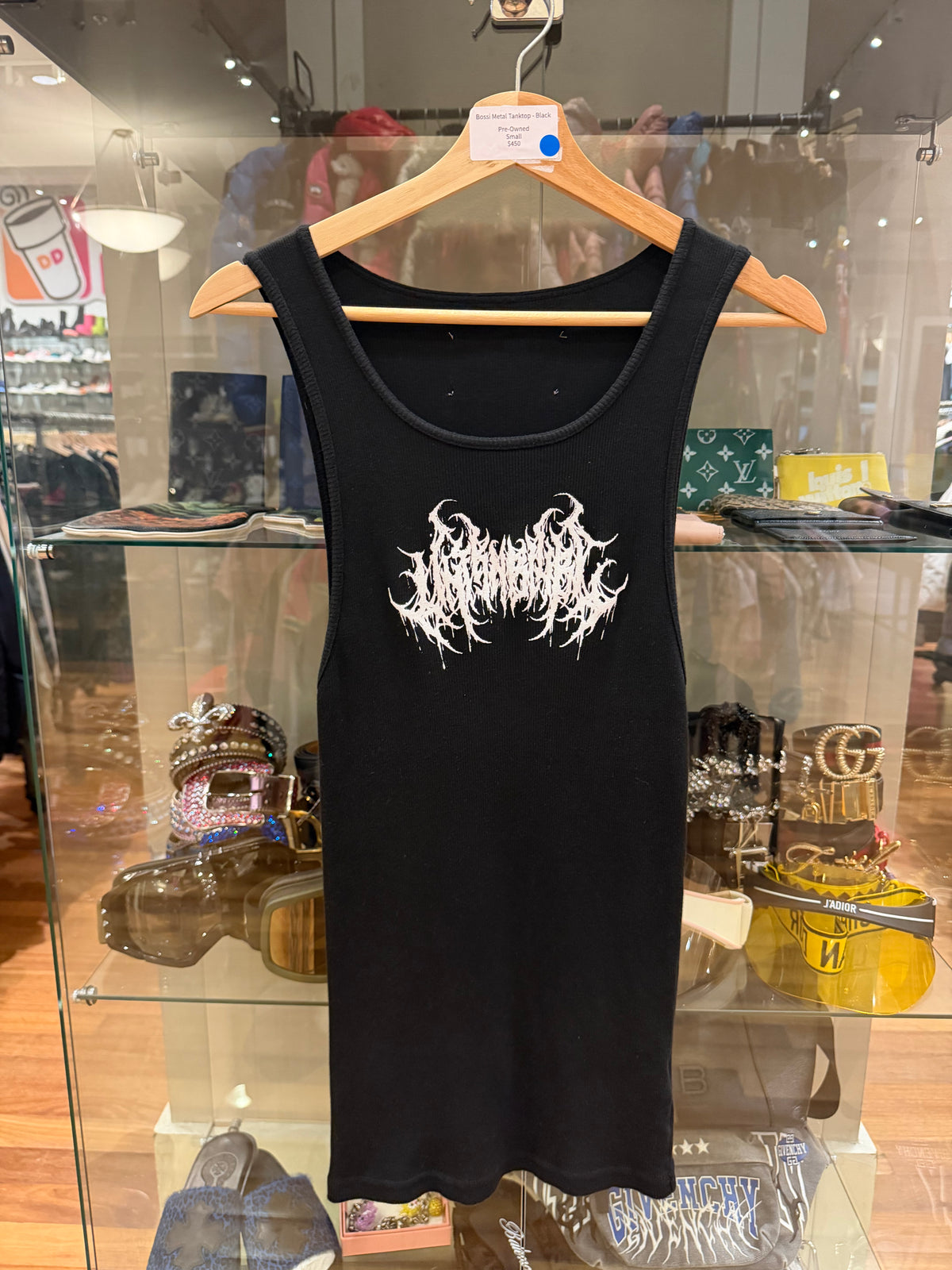 Bossi Metal Tanktop - Black