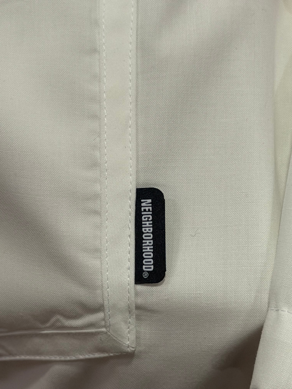 Neighborhood Camp Collar SS Shirt - White