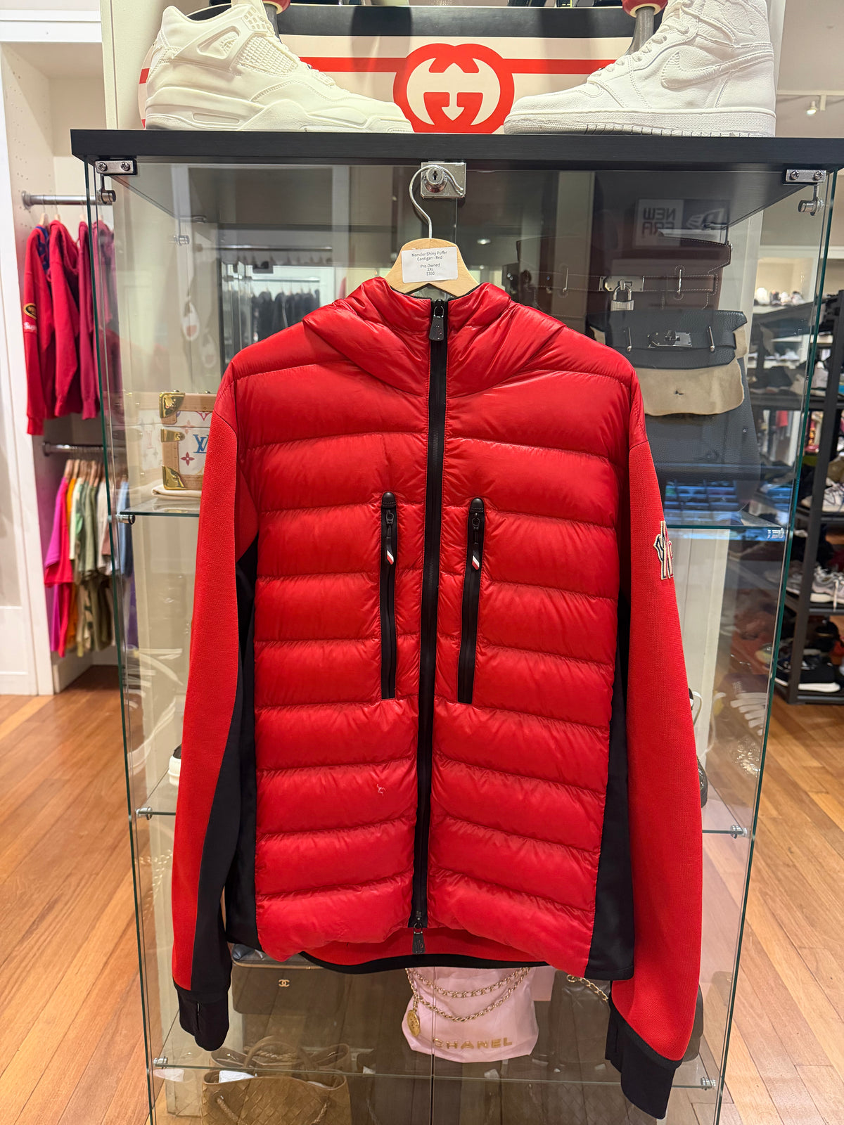 Moncler Puffer Cardigan Jacket