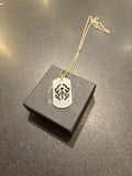 Chrome Hearts ‘Vine Dagger Cutout’ Dog Tag Necklace - Silver