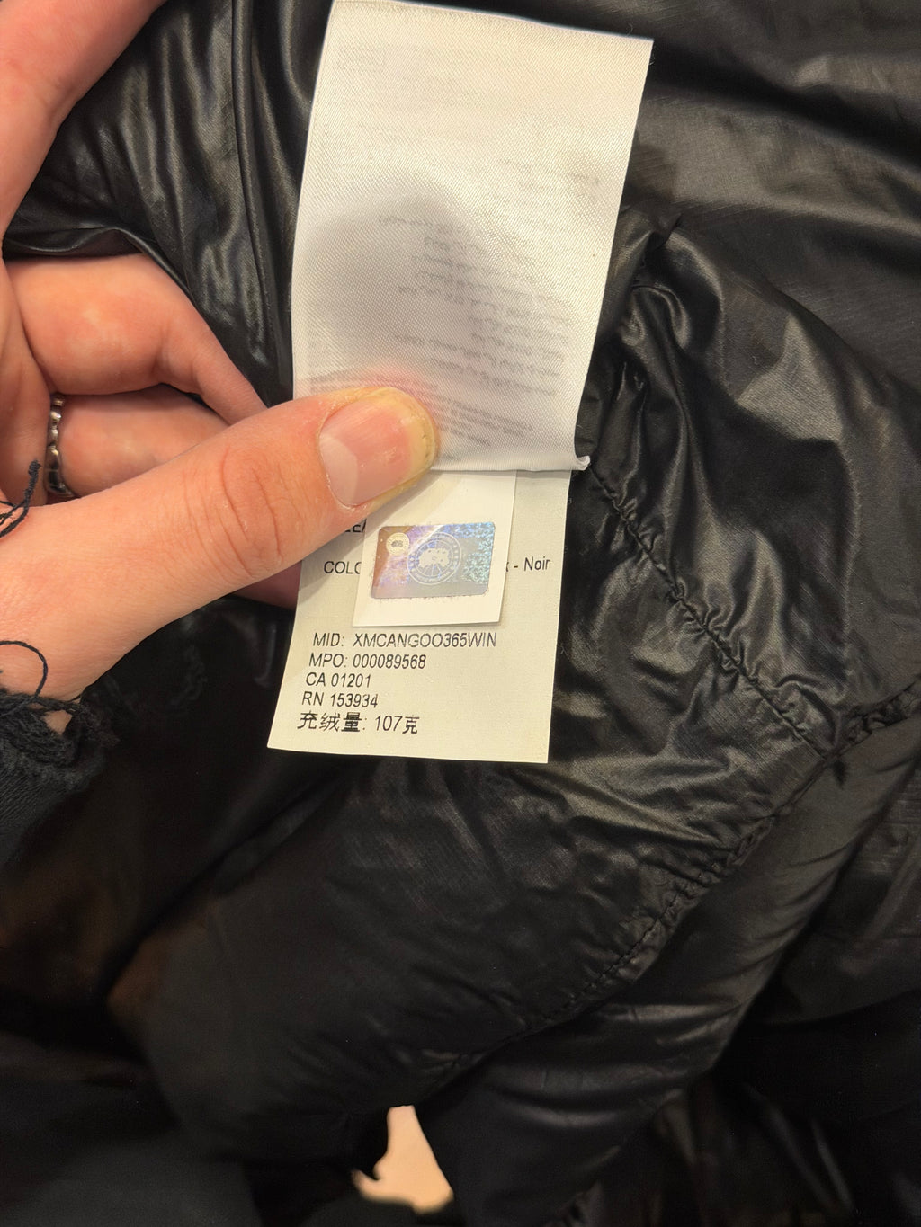 Cananda Goose Down Puffer Vest