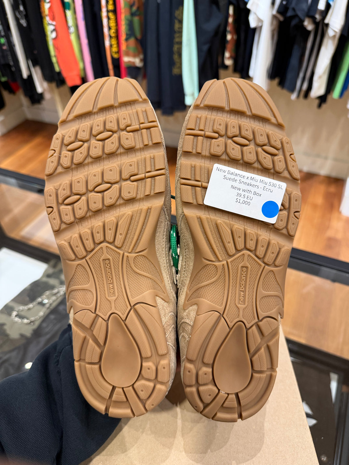 New Balance x Miu Miu 530 SL Suede - Ecura