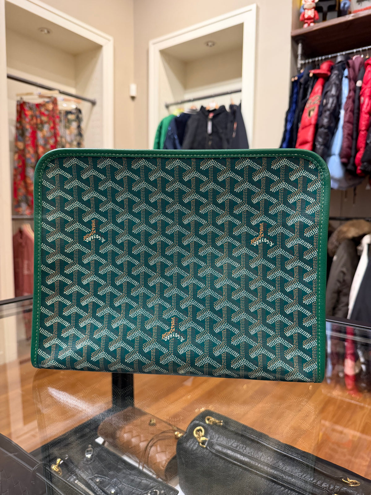 Goyard GM Toiletry Bag - Green