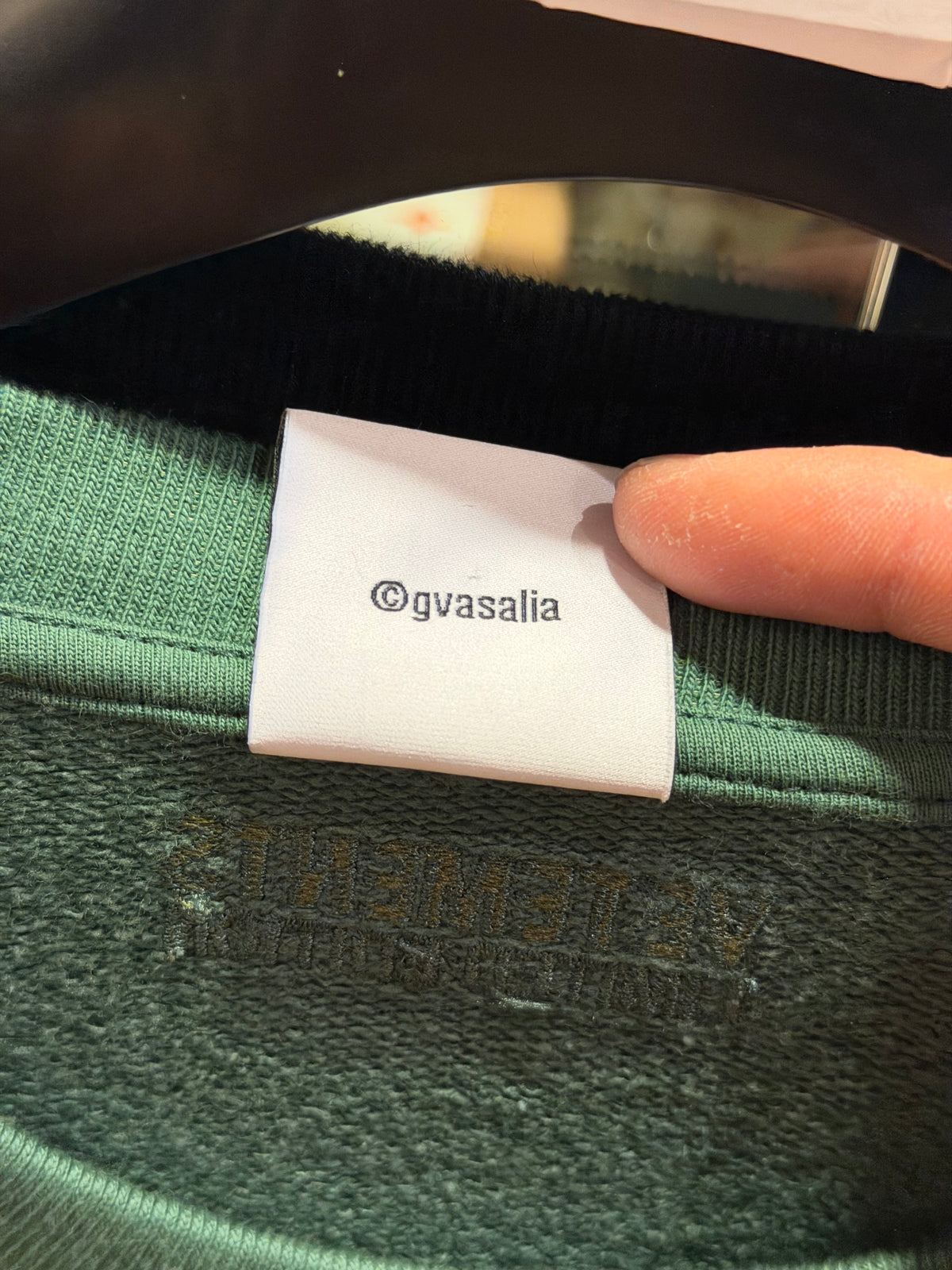 Vetements Polizel/Securite Double Crewneck