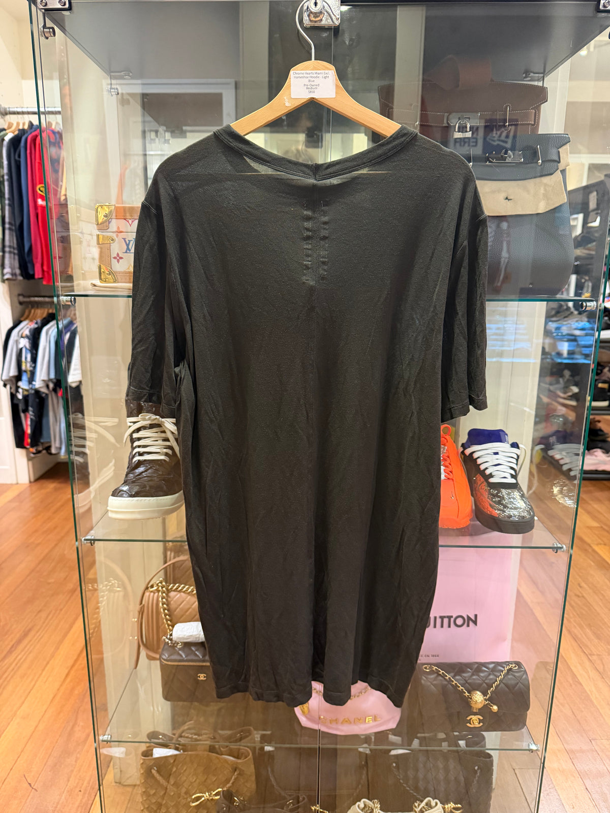 Rick Owens Level Tee - Dark Dust