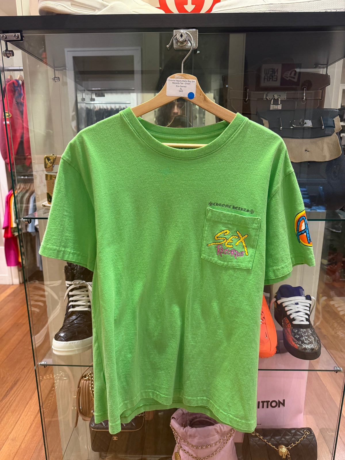 Chrome Hearts Matty Boy Sex
Records Tee - Green