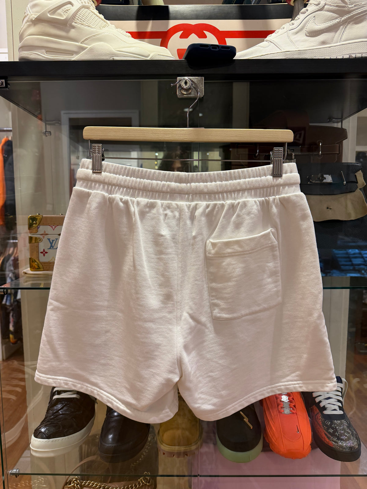 Casablanca Tennis Club Icon Shorts - White