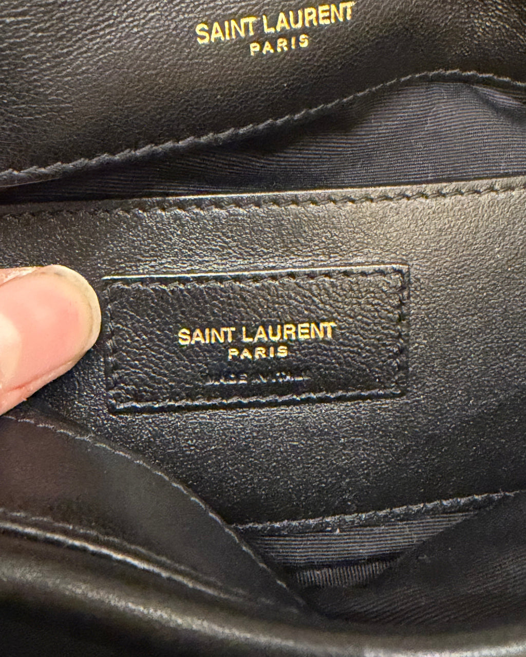Saint Laurent Jamie 4.3 Mini Patchwork Leather Shoulder Bag