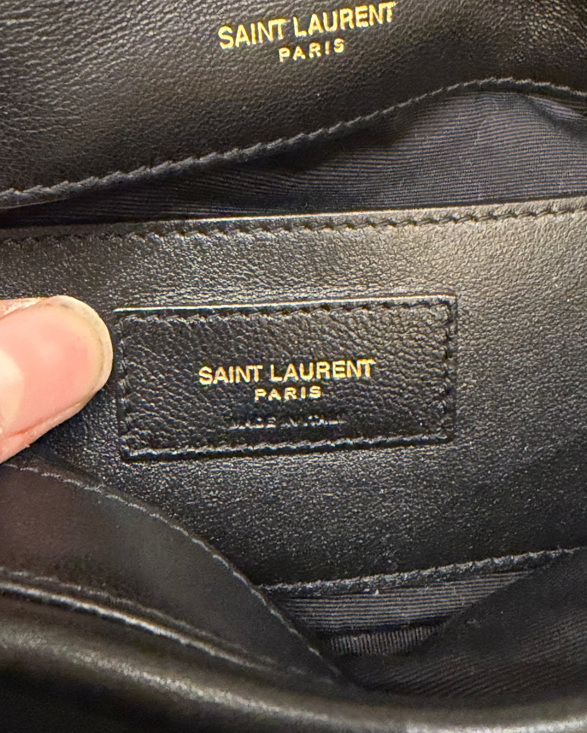 Saint Laurent Jamie 4.3 Mini Patchwork Leather Shoulder Bag