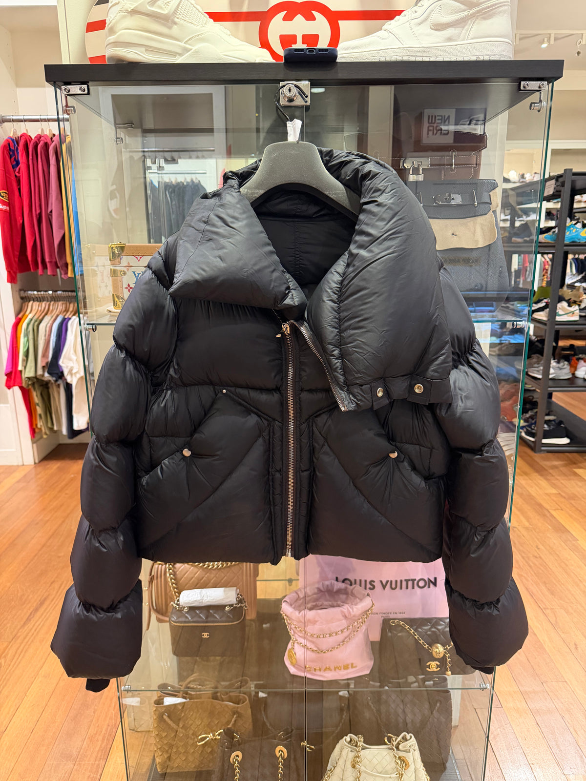 Rick Owens WMNS Performa Mountain Duvet Down Jacket - Black