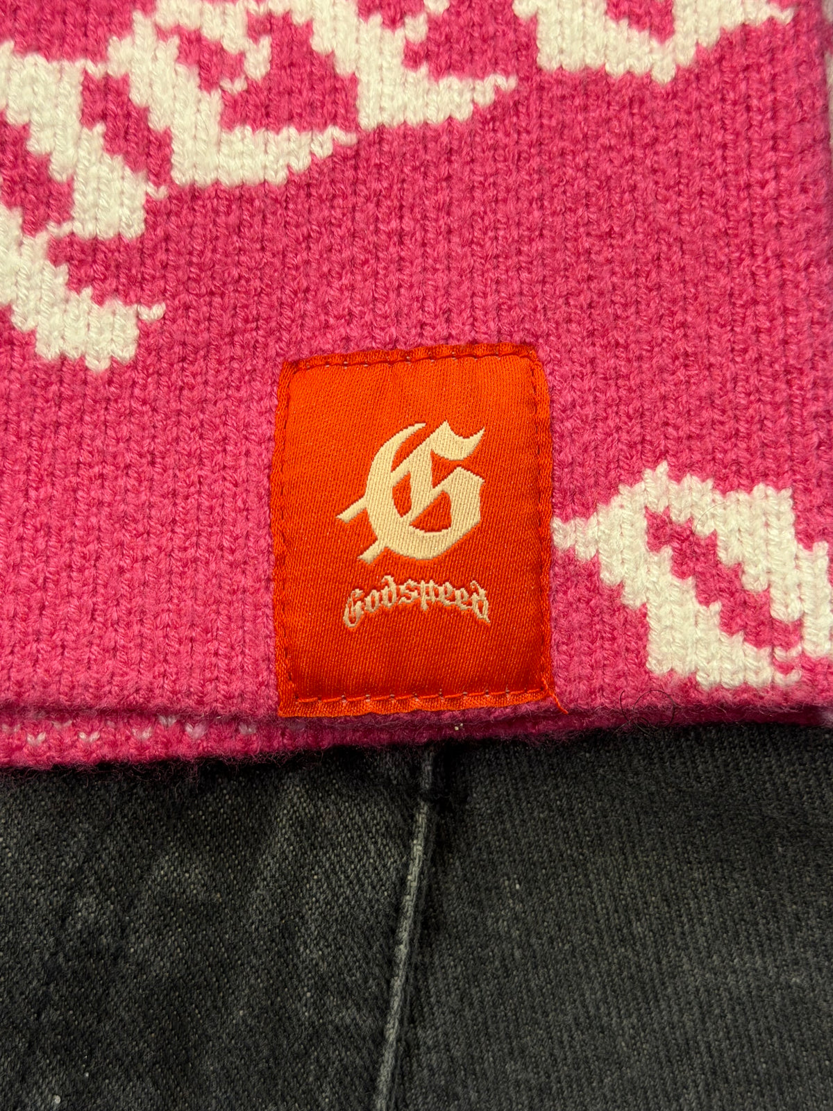 Godspeed OG Logo Beanie - Pink