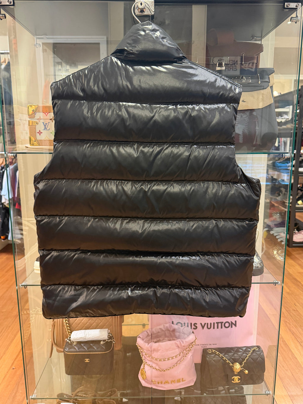 Moncler Down Puffer Vest - Black