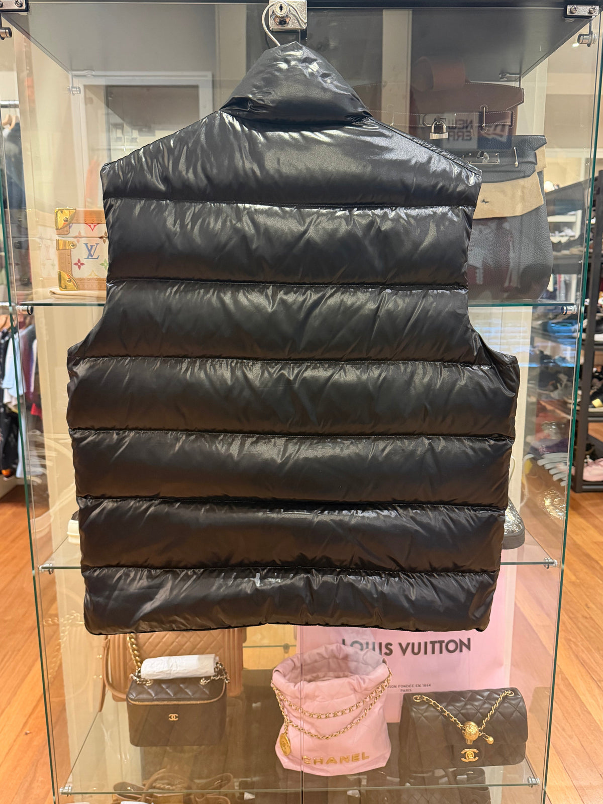 Moncler Down Puffer Vest - Black