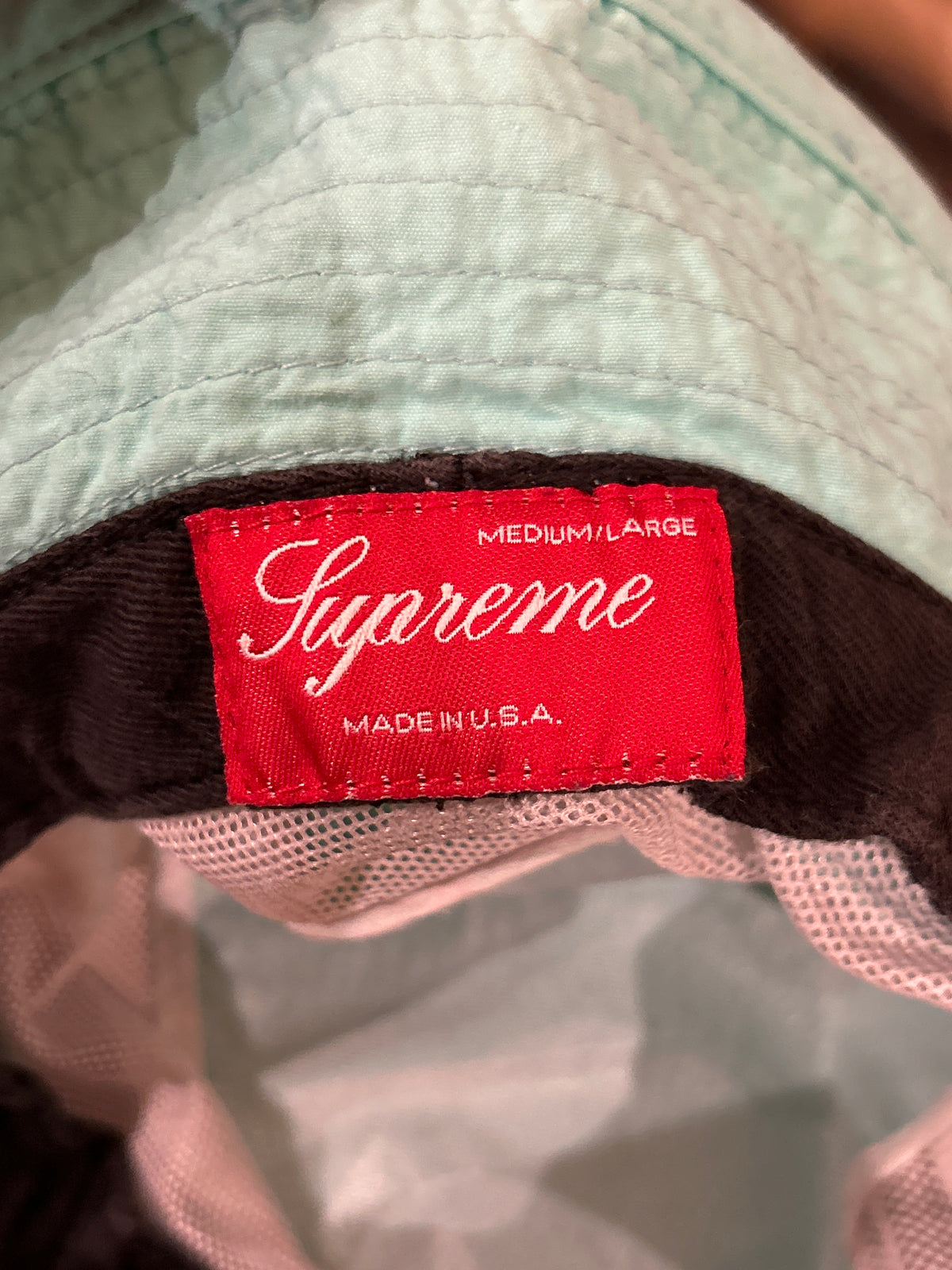 Supreme Bucket Hat - Turquoise
