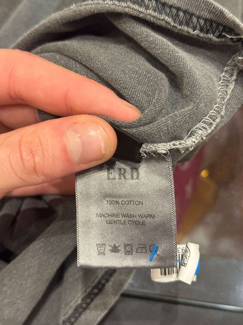 ERD Benny Video Assemblage Patchwork LS Shirt