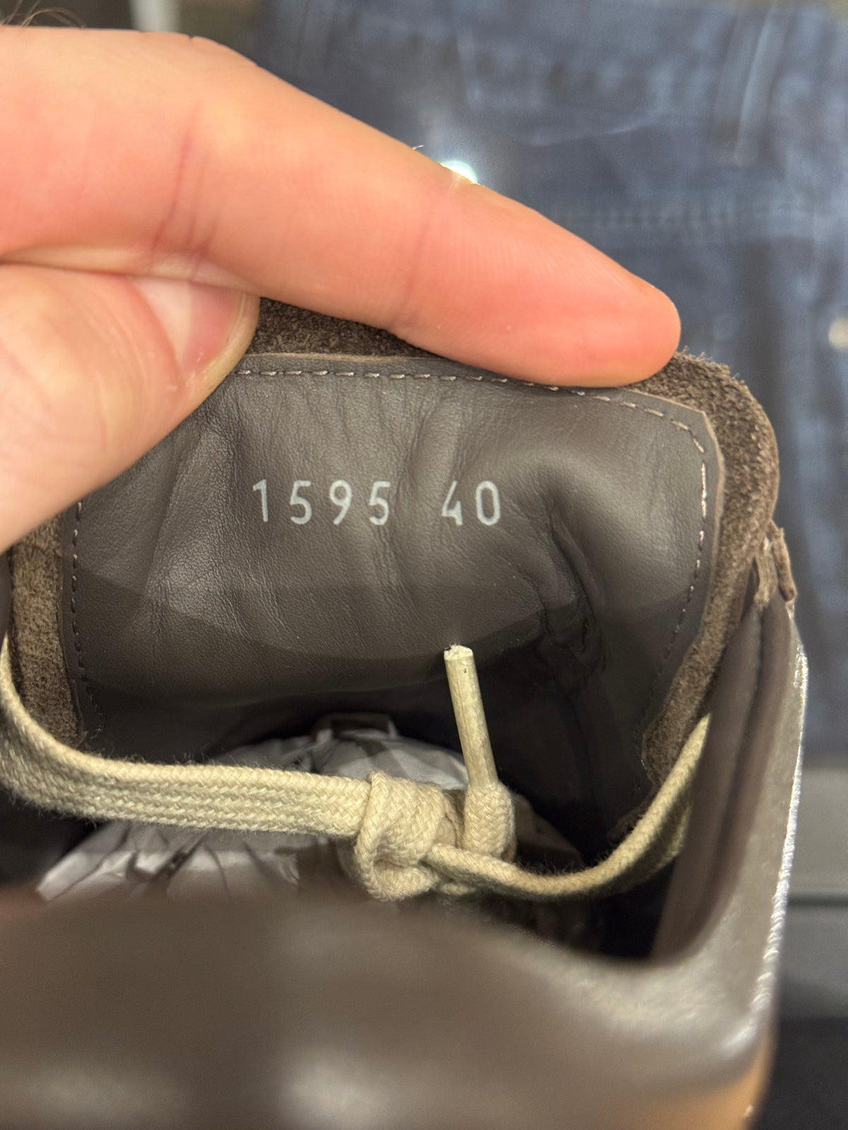 Rick Owens Vintage Low Dark Dust / Milk