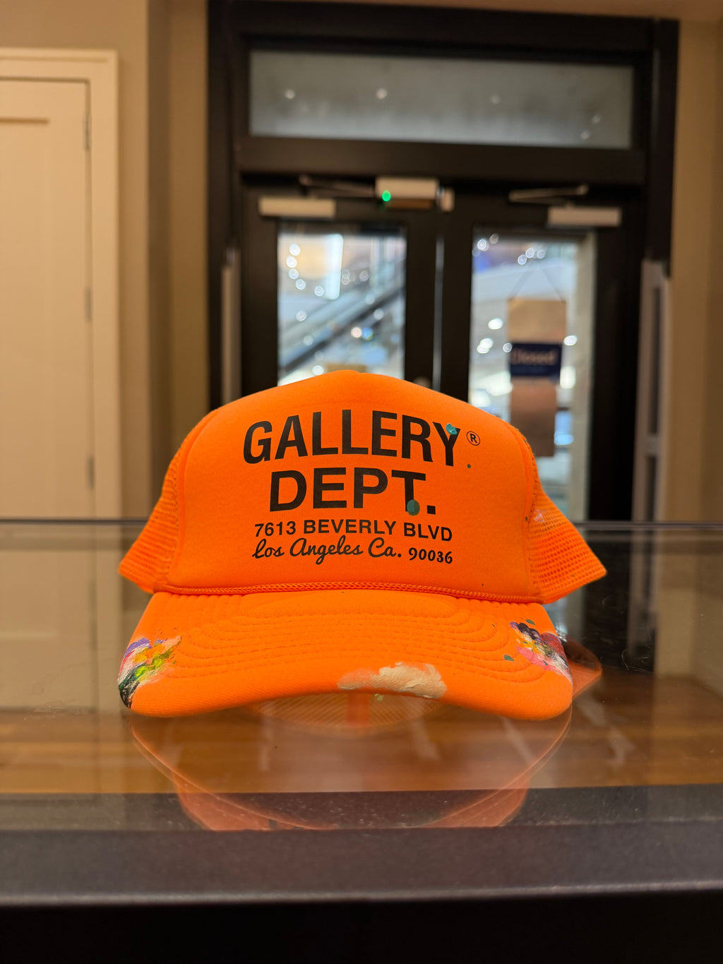 Gallery Dept. Painted Trucker Hat - Orange