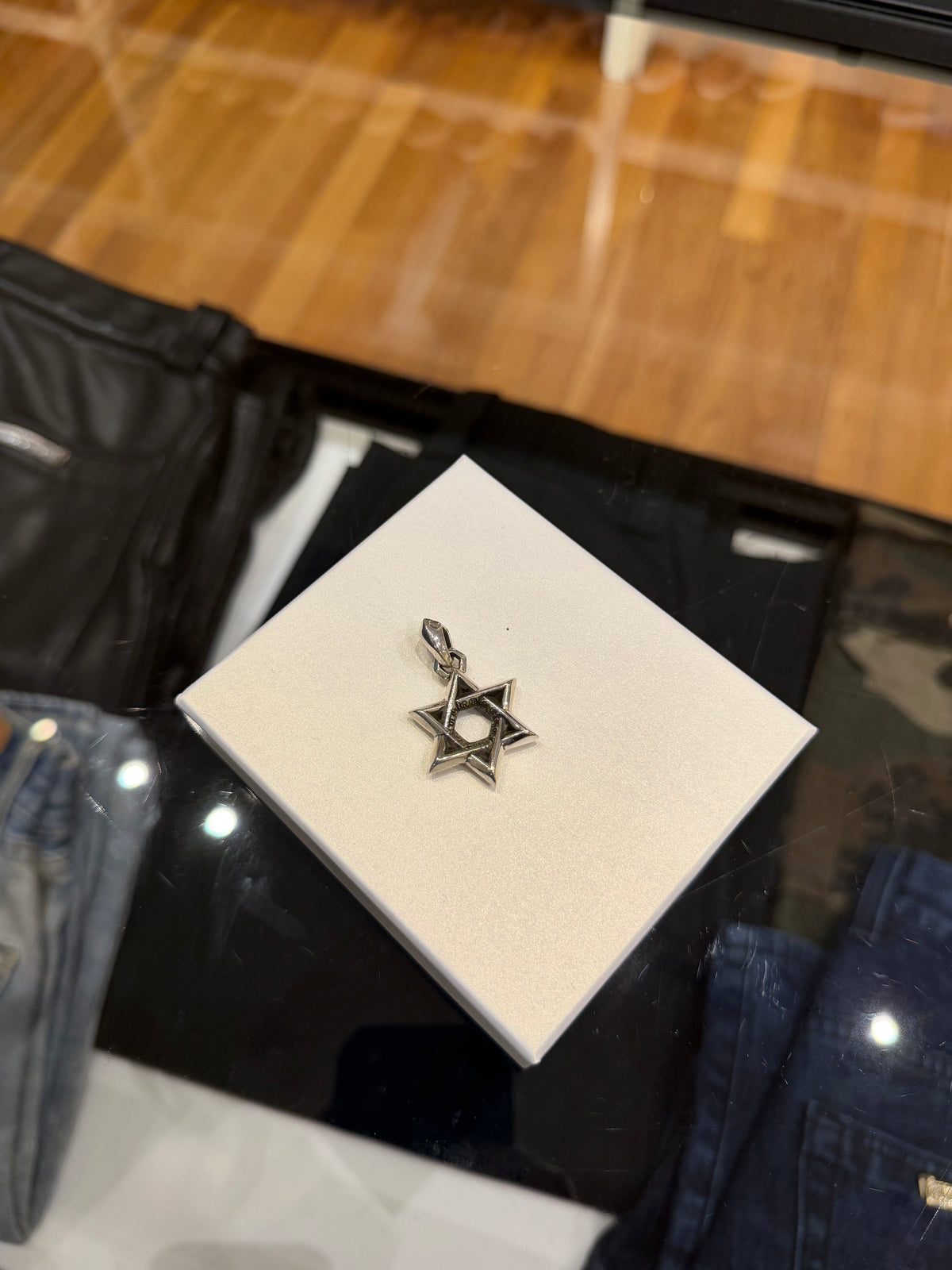 Chrome Hearts Star Of David Pendant - Silver
