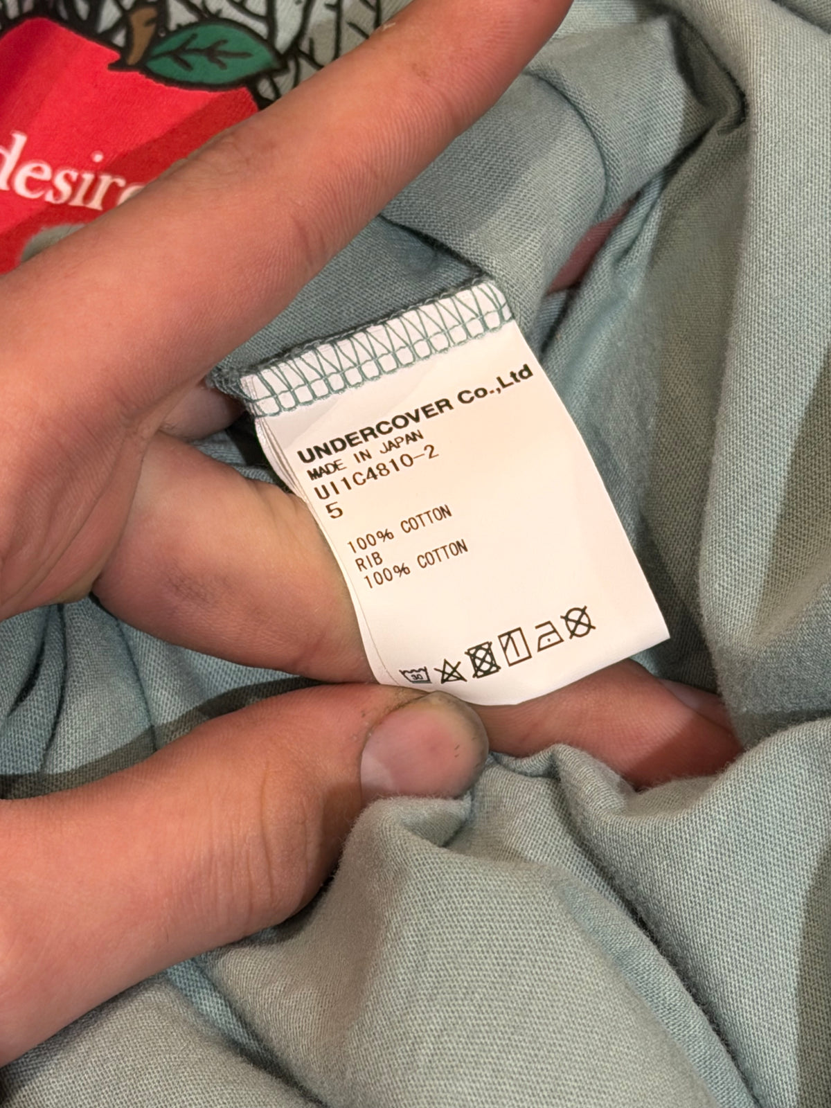 Undercoverism Apple Tree Shirt