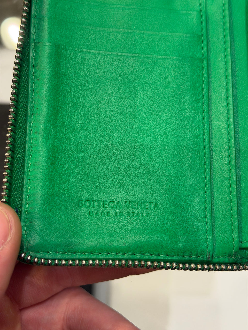 Bottega Veneta Zipper Wallet