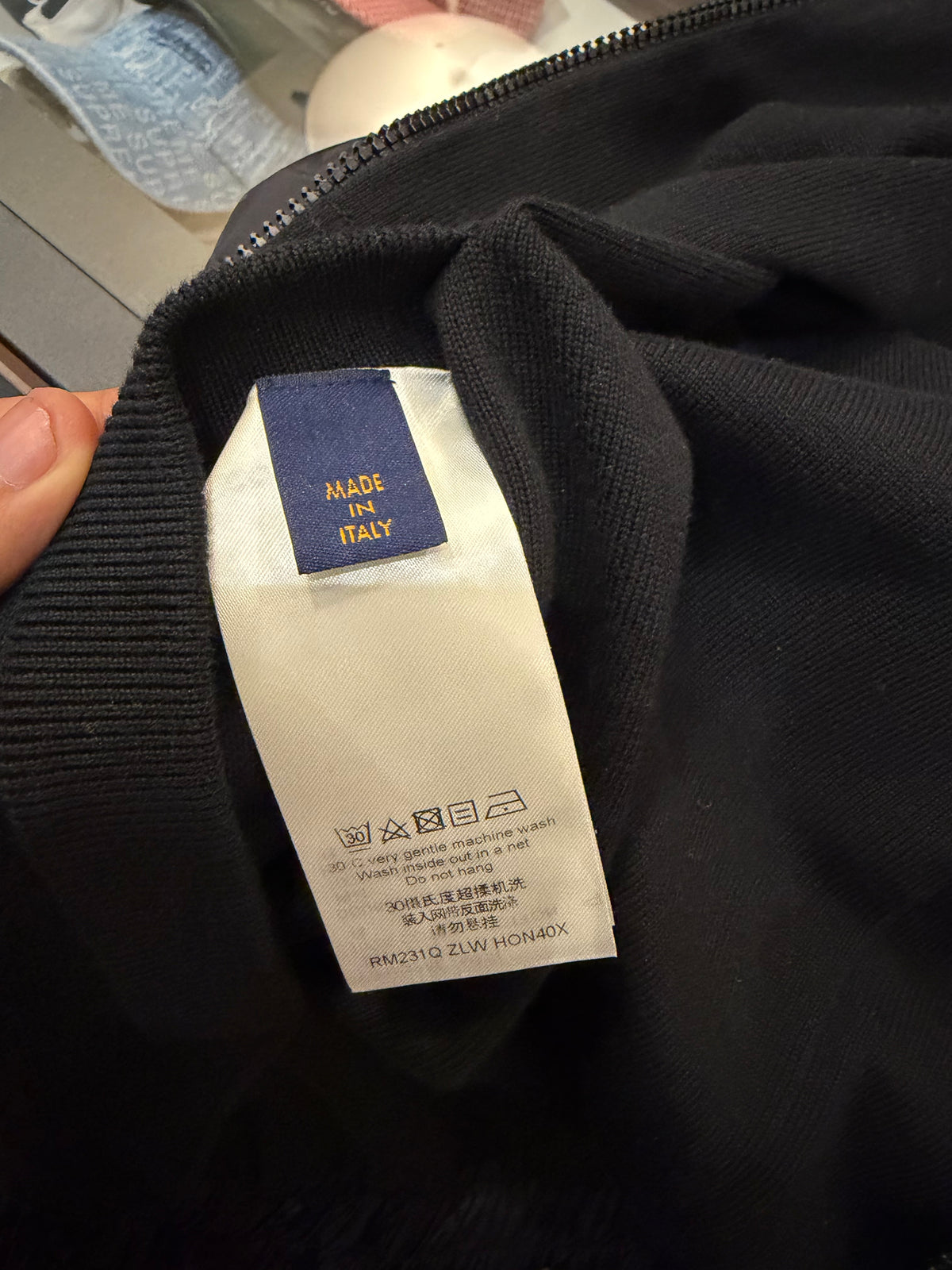 Louis Vuitton Reversible
Monogram Bomber - Black