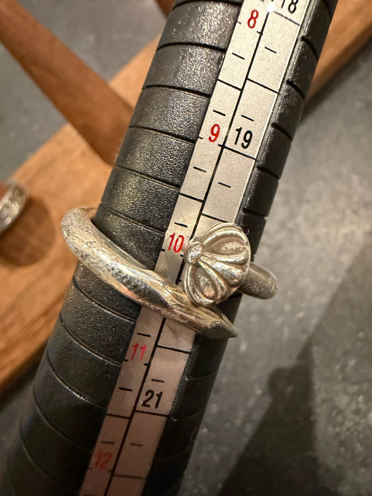 Chrome Hearts Nail Ring Silver - Size 10