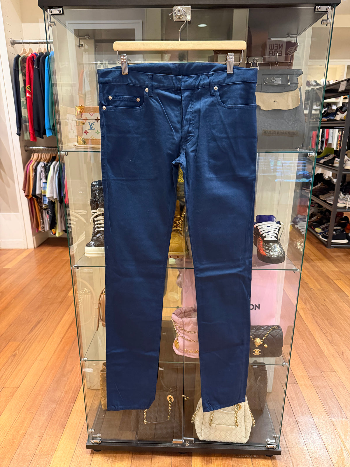 Dior Homme AW11 Stretch ‘Super Slender’ Pants - Navy
