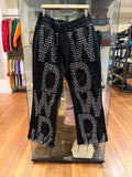 Who Decides War WDW Overlay Sweatpants - Black/White