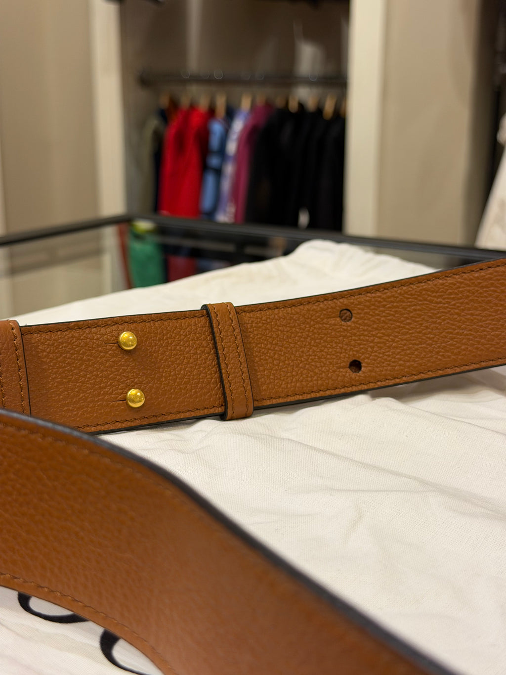Chloé Marcie Saddle Bag - Tan