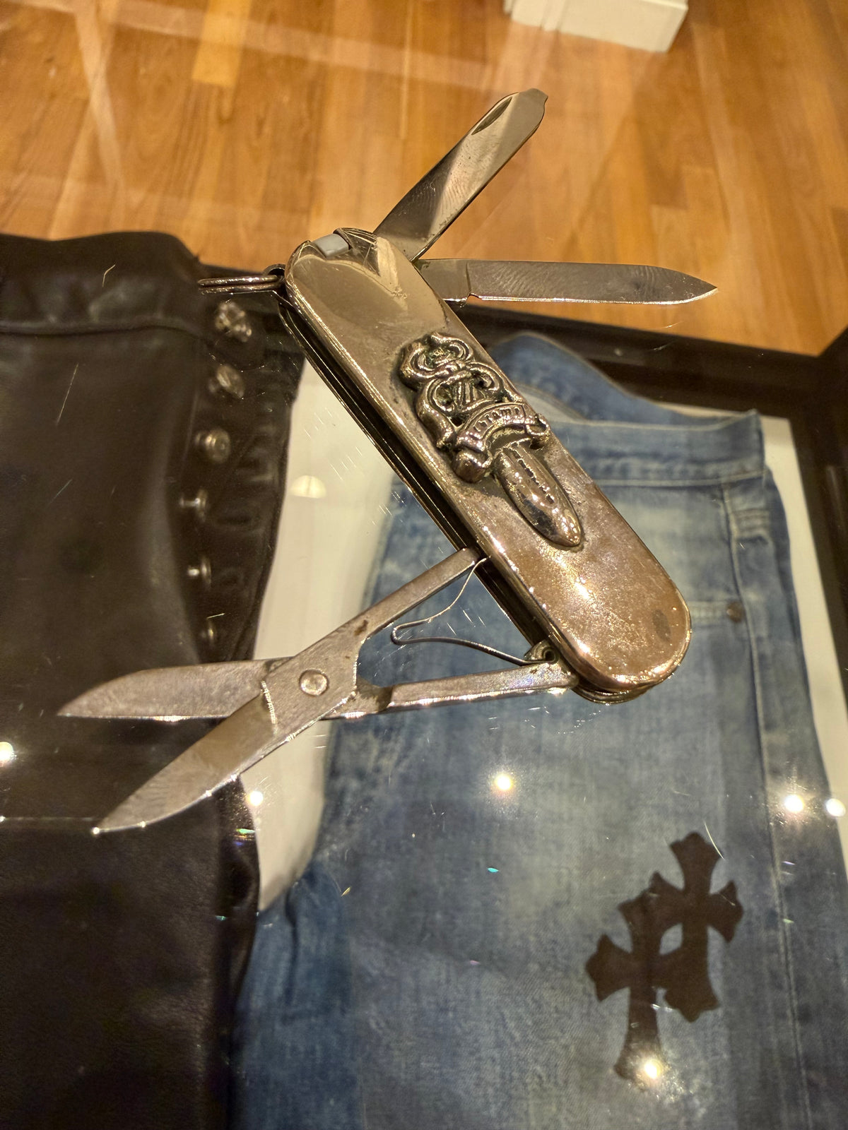 Chrome Hearts Dagger Swiss Army Knife - Silver