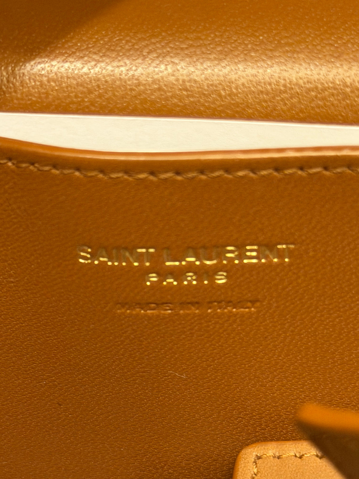 Saint Laurent Vanity Bag - Desert Dust