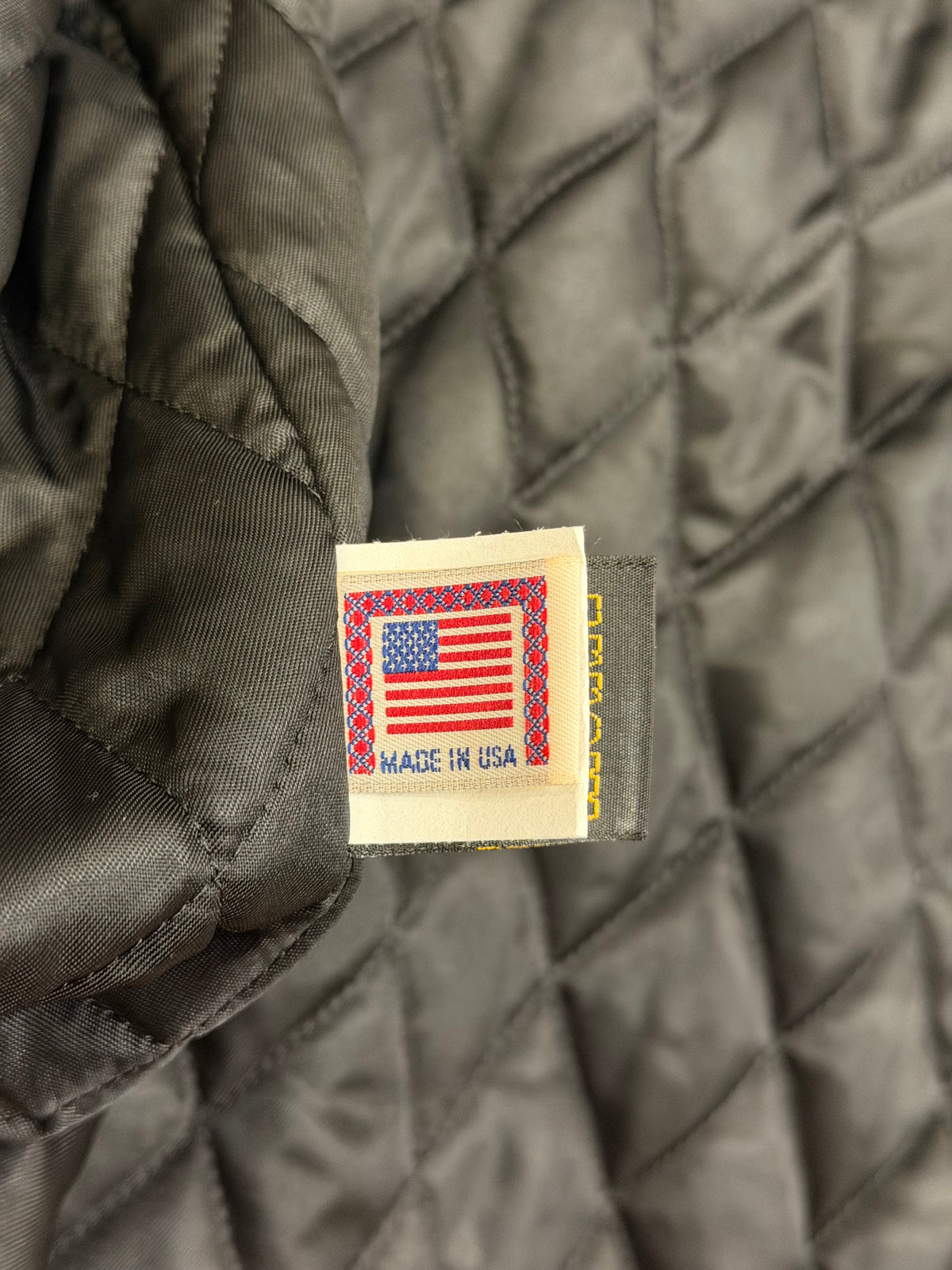 Billionaire Boys Club Golden Bear Leather Varsity Jacket