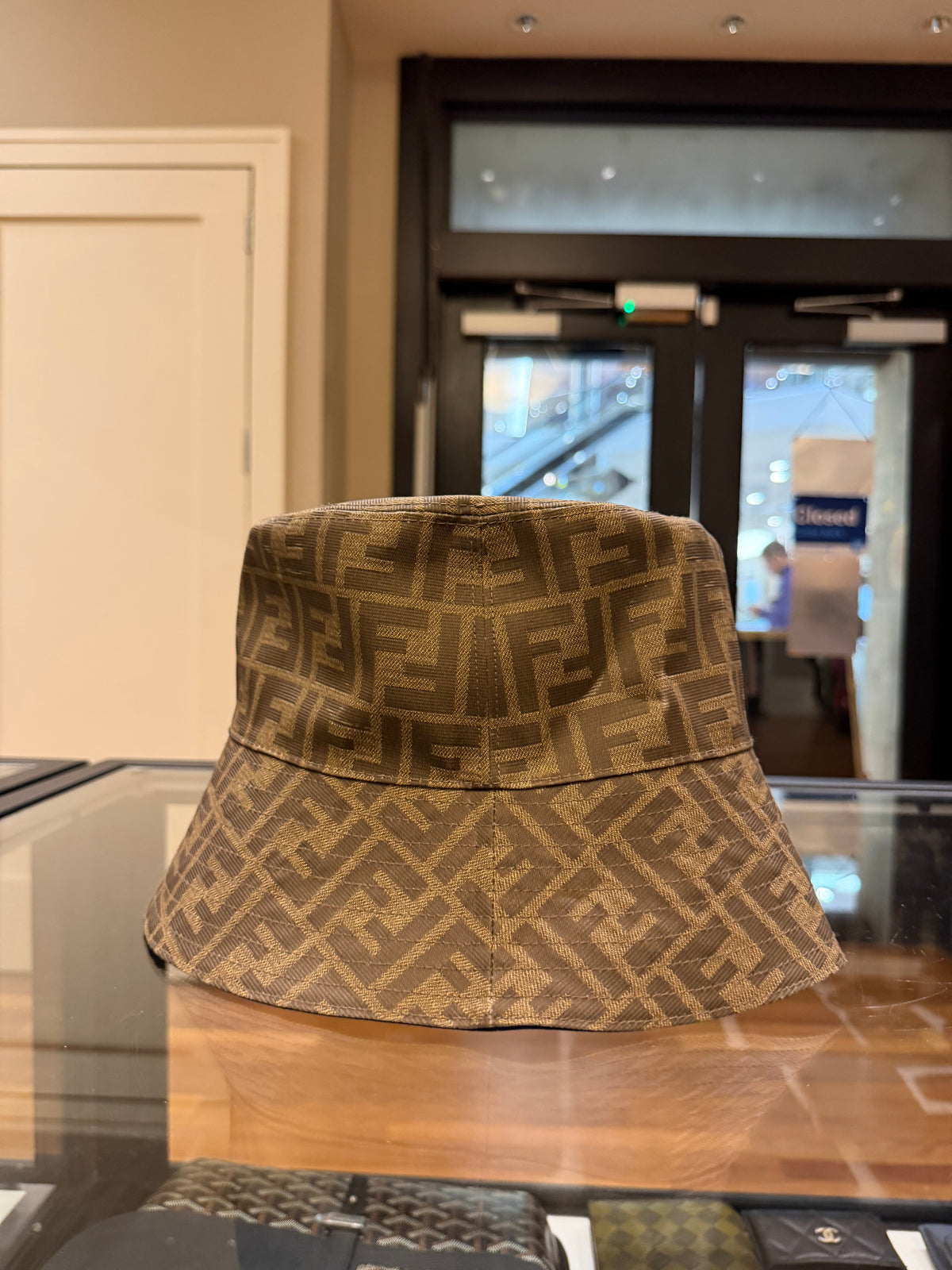 Fendi Jacquard Monogram Coated Canvas