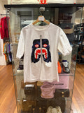 Bape ABC Camo Tiger Tee -
White