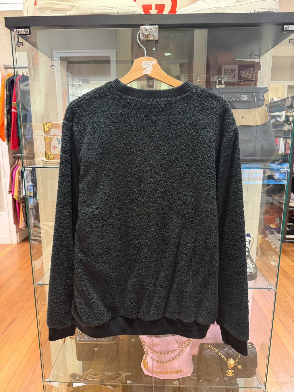 Supreme Terrycloth Crewneck - Black
