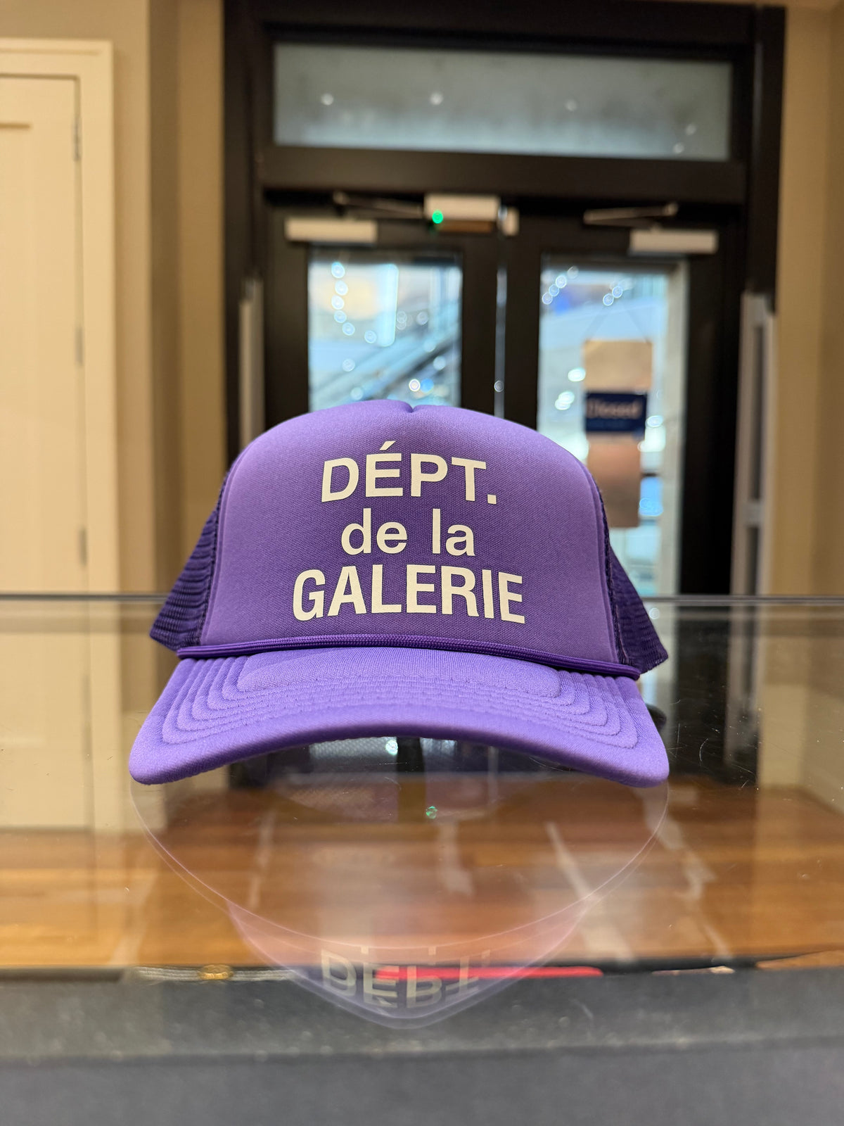 Gallery Dept. “Dépt. de la GALERIE” Trucker Hat - Purple