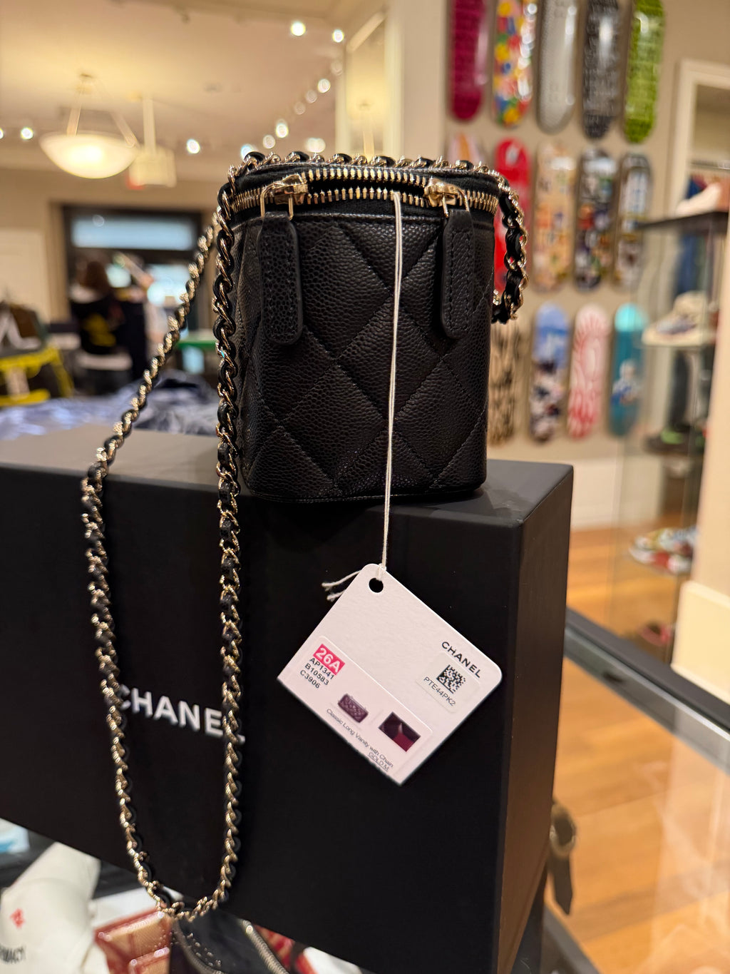 Chanel Vanity Bag on Chain