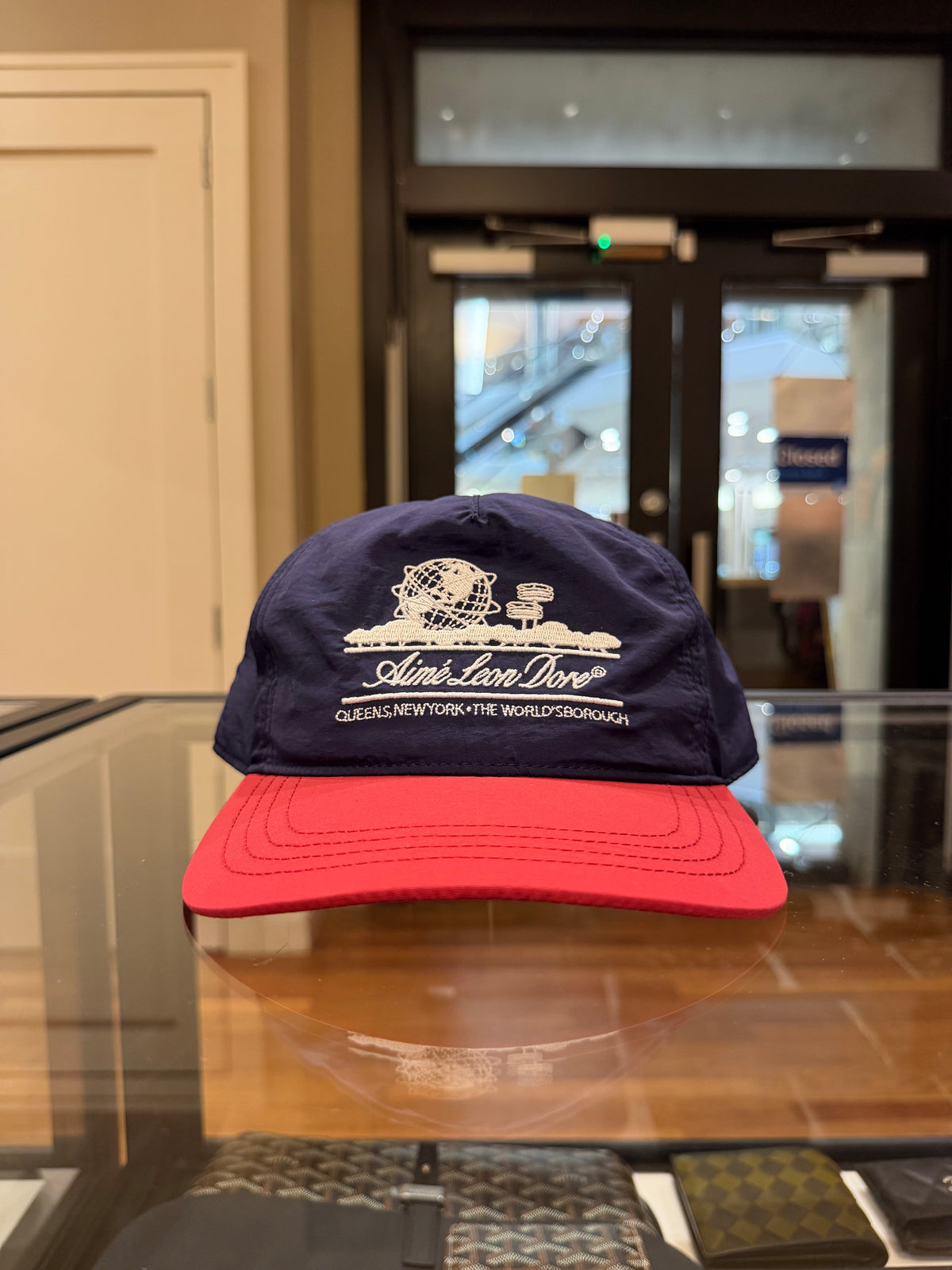 Aimé Leon Dore -Nylon Unisphere Hat - Navy