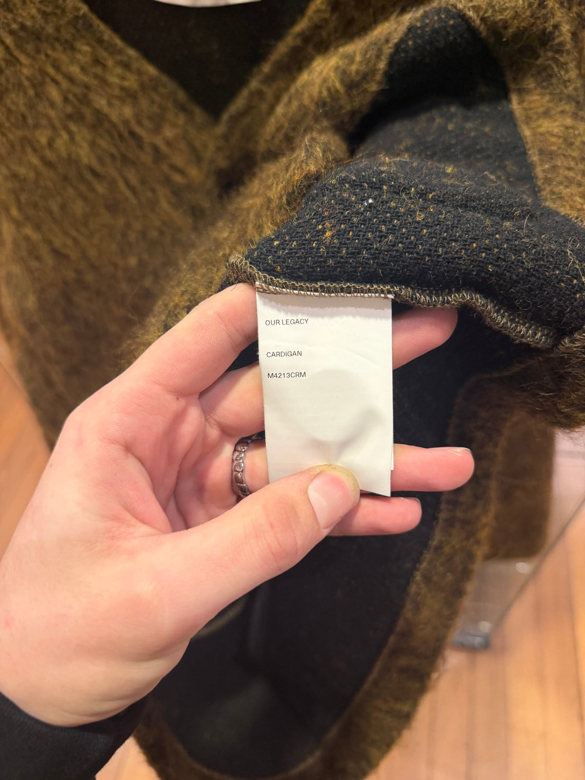 Our Legacy Wool Cardigan - Brown