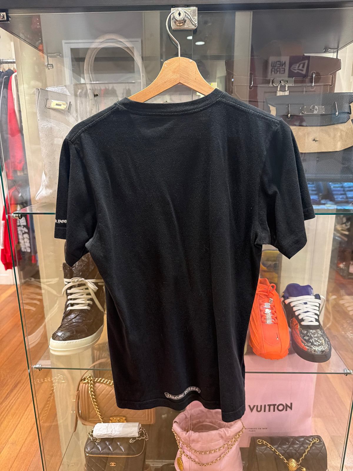 Chrome Hearts Neck Logo Pocket Tee - Black