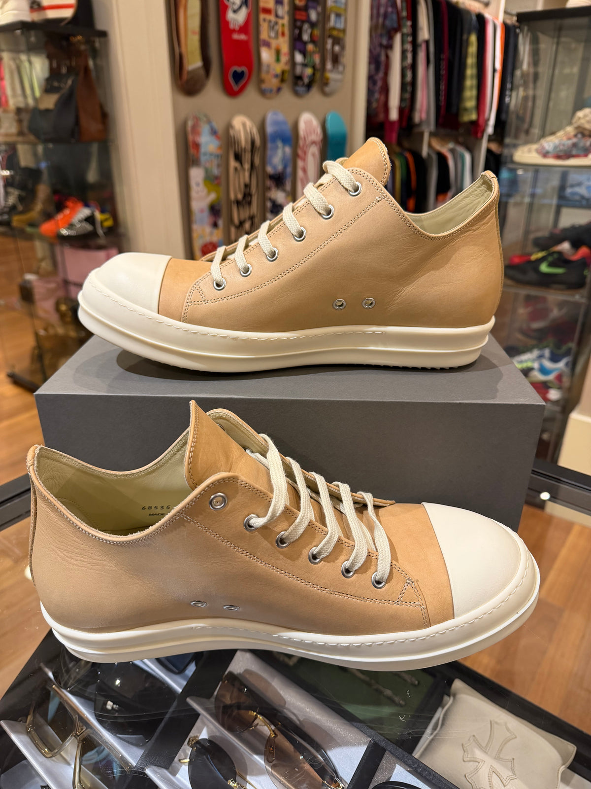 Rick Owens Ramone Low - Tan