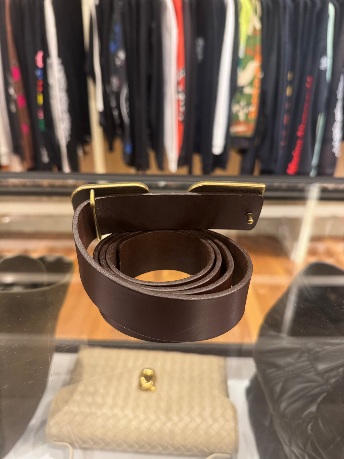 Dolce & Gabbana Leather Belt Brown