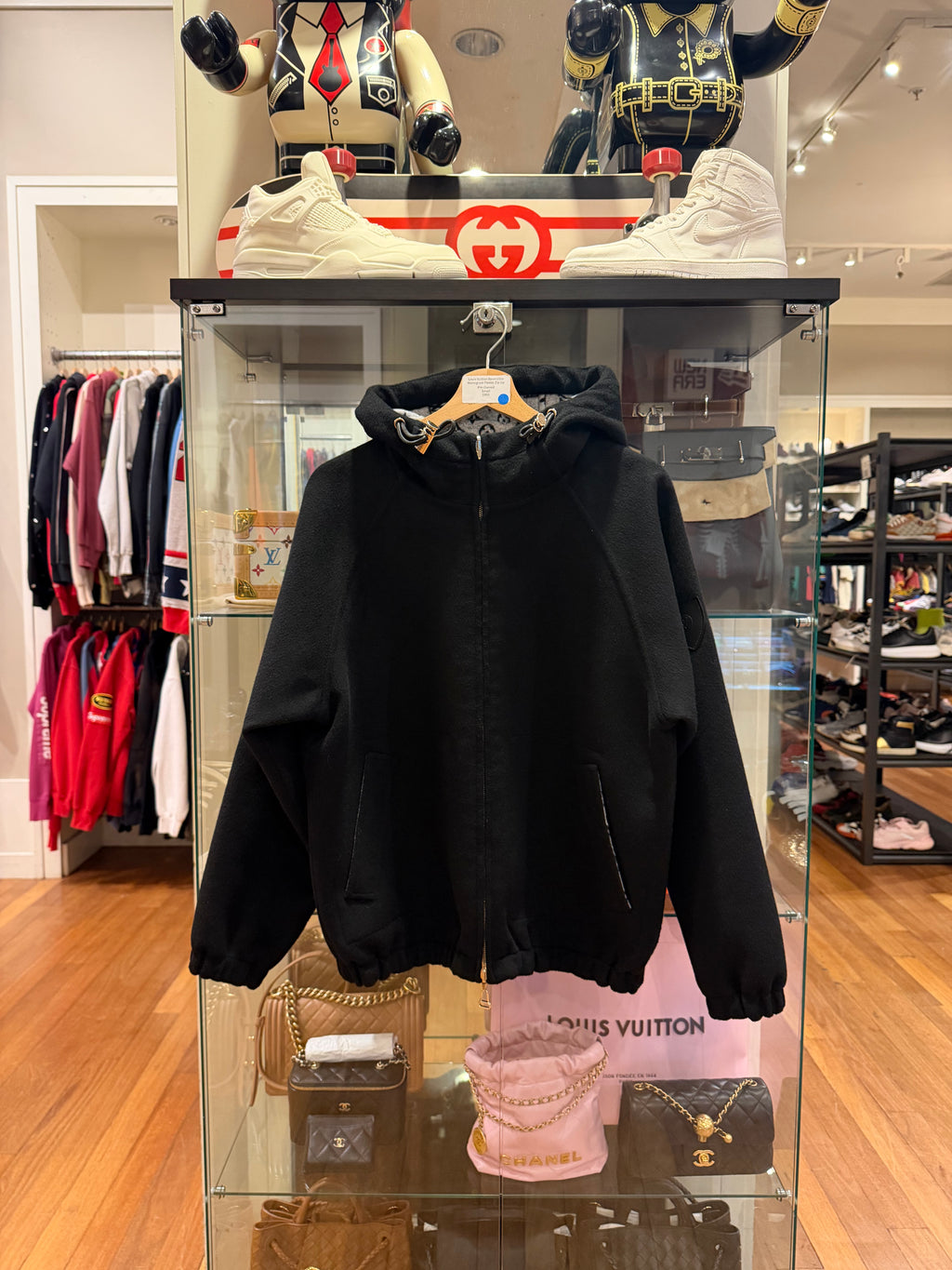 Louis Vuitton Reversible
Monogram Fleece Zip Up