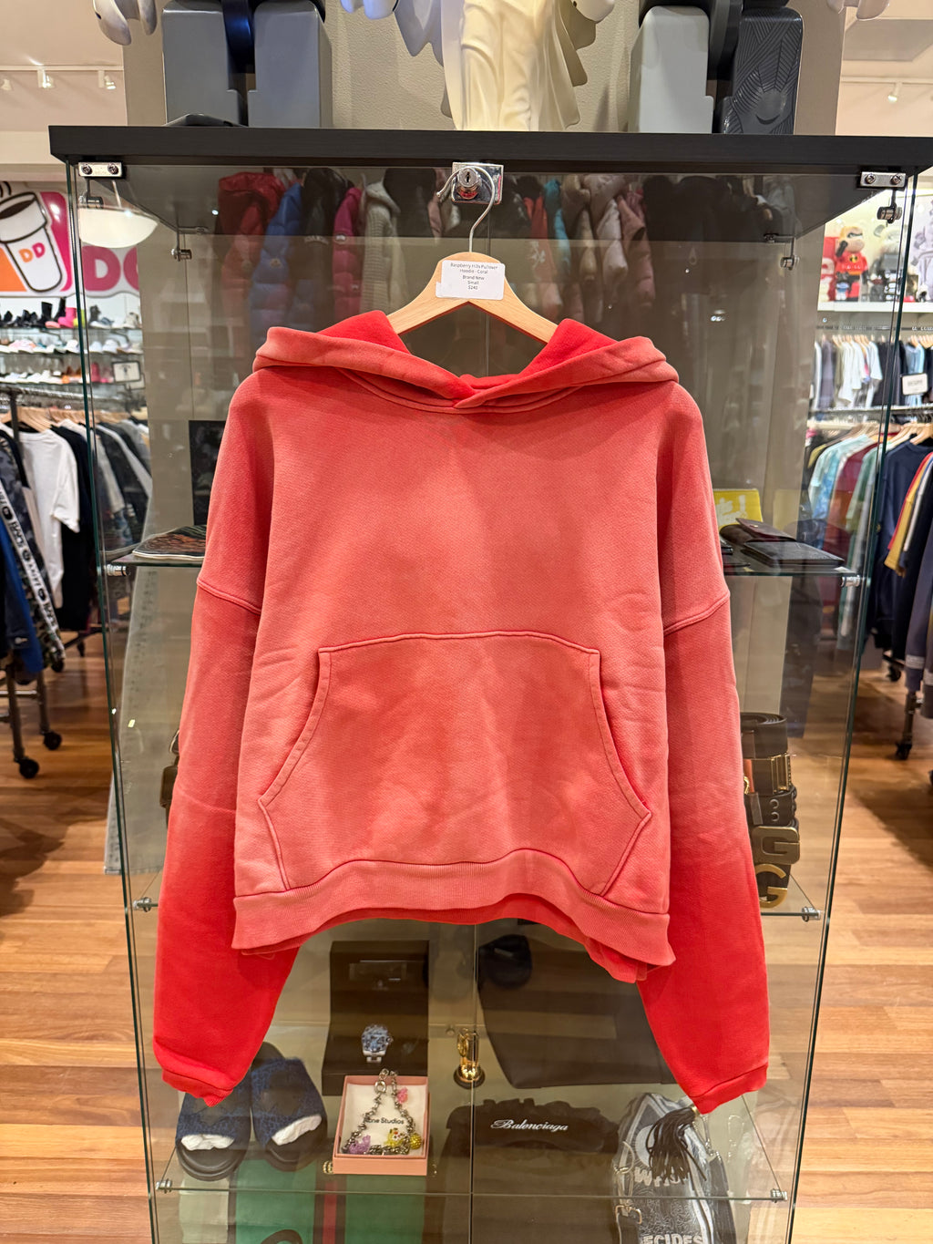 Raspberry Hills Pullover Hoodie - Red